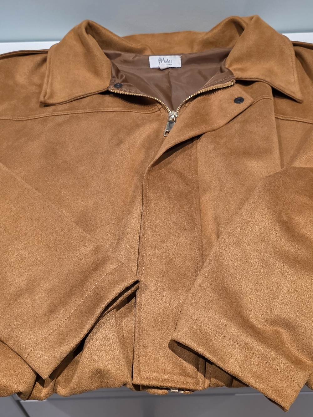 Italian Made Zip-Front Jacket - Picture 3 of 6